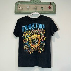 NEW WOMEN’S SUBLIME ENDLESS PETALS VINTAGE WASHED GRAPHIC T-SHIRT Small
